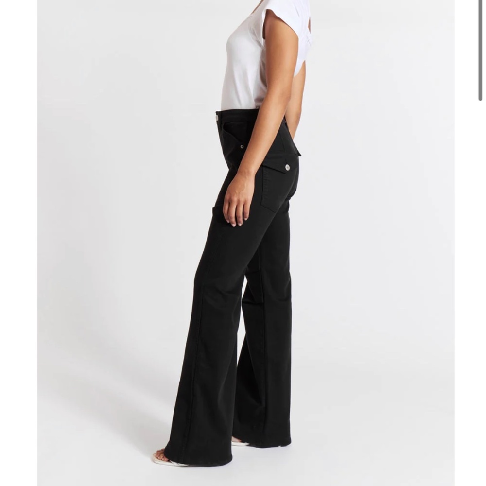 Amo Black Cargo Pant View 2